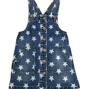 Blue star coverall dress